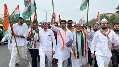 Gujarat Assembly Election 2022 : અમદાવાદમાં કોંગ્રેસની પરિવર્તન સંકલ્પ પદયાત્રાની શરૂઆત, કાર્યકરોની પાંખી હાજરી