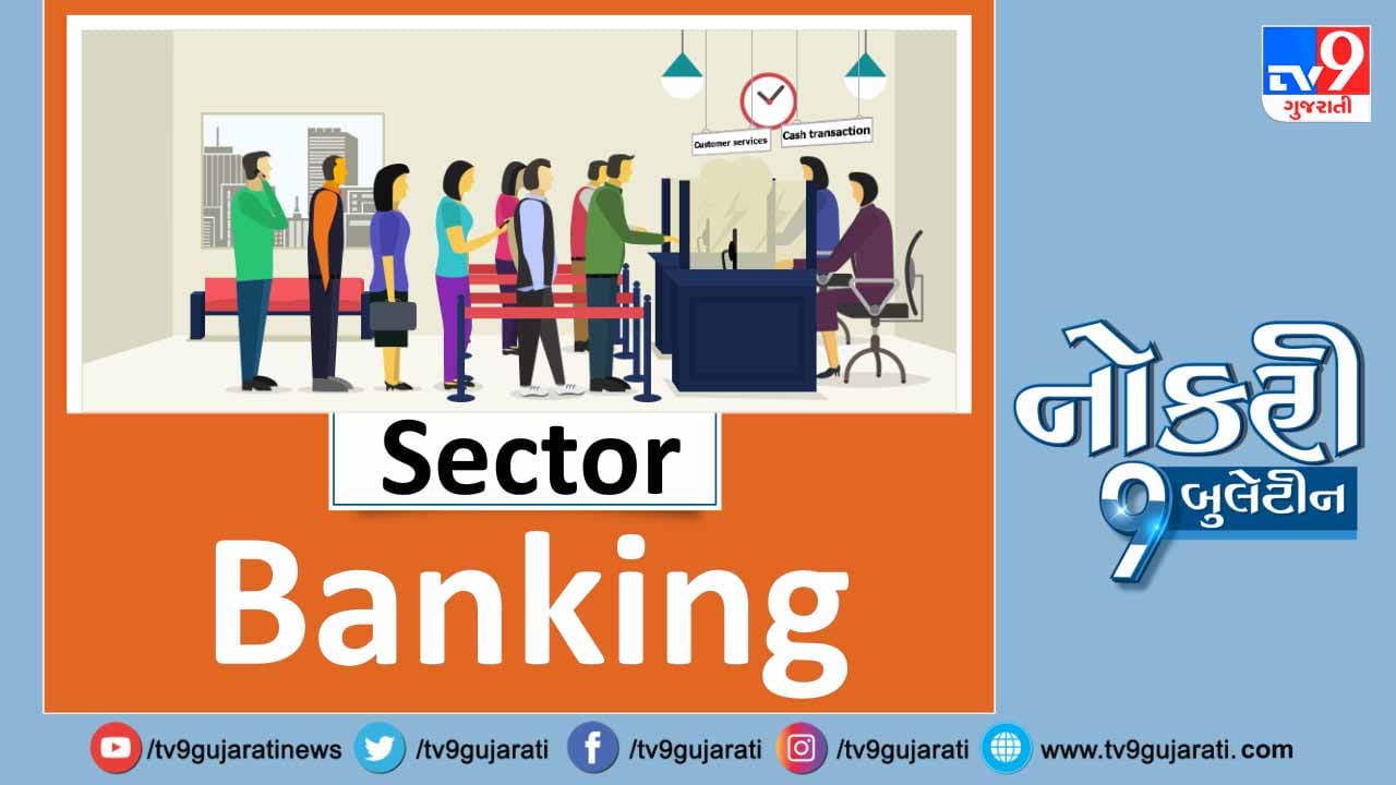 Naukri9 Video: સ્નાતકો માટે બેન્કિંગ ક્ષેત્રમાં નોકરીની ખાસ તક, મળશે મહિને 35,000થી વધુ પગાર Naukri9 Video: સ્નાતકો માટે બેન્કિંગ ક્ષેત્રમાં નોકરીની ખાસ તક, મળશે મહિને 35,000થી વધુ પગાર