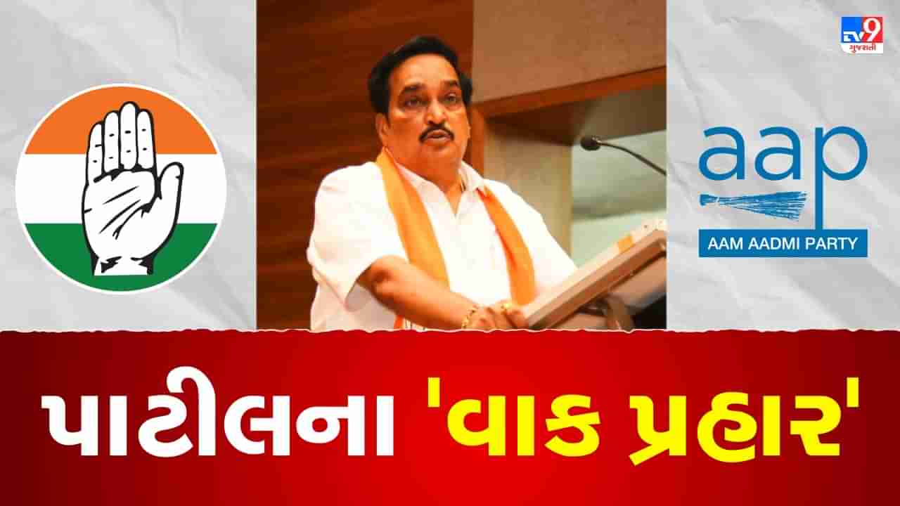 Gujarat Election 2022 : ચૂંટણી પહેલા નેતાઓના ભાષણમાં તીખાશ ચરમસીમાએ, સી.આર.પાટીલે AAP ને ગણાવી અર્બન નક્સલવાદી