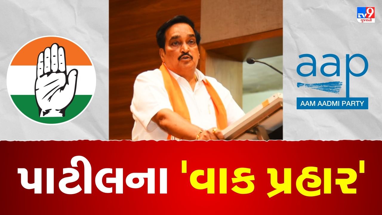 Gujarat Election 2022 : ચૂંટણી પહેલા નેતાઓના ભાષણમાં તીખાશ ચરમસીમાએ, સી.આર.પાટીલે AAP ને ગણાવી 'અર્બન નક્સલવાદી'