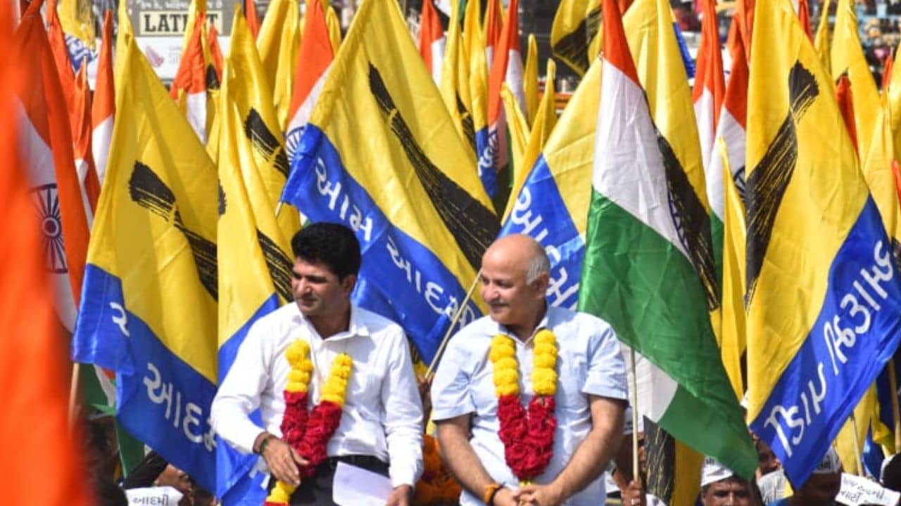 ગુજરાત વિધાનસભાની ચૂંટણીને લઇને દિલ્હીના ડેપ્યુટી સીએમ મનિષ સિસોદિયા છ દિવસના પ્રવાસે