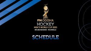 FIH Odisha Hockey Men's World Cup 2023: ભૂવનેશ્વર-રૂરકેલાનું શેડ્યૂલ જાહેર 