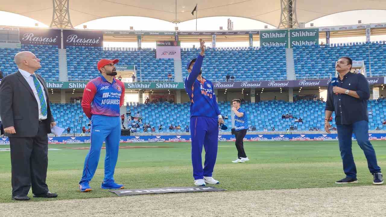 India Vs Afghanistan Playing XI: અફઘાનિસ્તાને જીત્યો ટોસ, ભારતની પ્રથમ બેટીંગ રોહિત શર્મા ને બદલે કેએલ રાહુલ સંભાળશે સુકાન