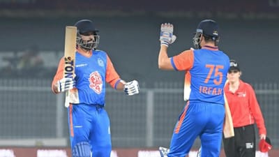 ઈરફાન અને યુસૂફ પઠાણની જોડીએ બેટ વડે કરી ધુલાઈ, ઈંન્ડિયા મહારાજા ટીમે વર્લ્ડ જાયન્ટને પછાડ્યુ