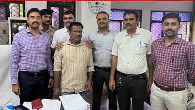 Surat: મહિધરપુરા પોલીસ 10 મિનિટમાં સ્ટેશન પર પહોંચી આપઘાત કરવા જતાં આંગડિયા કર્મચારીને બચાવ્યો, બાદમાં પરિવાર સાથે કરાવ્યું મિલન