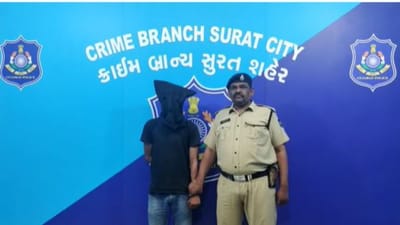 Surat : ક્રાઇમ બ્રાન્ચે શ્રીમંત પરિવારના ચોરીના રવાડે ચઢેલા યુવાનની ધરપકડ કરી, મોજશોખ પુરા કરવા કરી હતી ચોરી