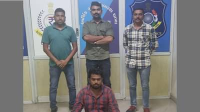 Surat ઇકો સેલે છેતરપિંડી, લૂંટ તથા હત્યાના ગુનામા વોન્ટેડ આરોપીની ધરપકડ કરી