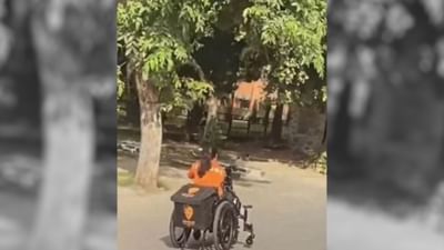 Viral Video : સ્વિગી ડિલિવરી ગર્લને ફૂડ સાથે વ્હીલચેરમાં આવતા જોઈ શરમાય ગયો ગ્રાહક