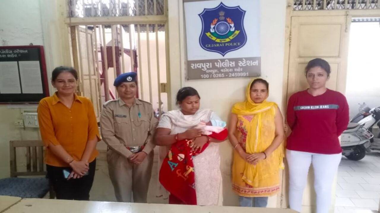 Vadodara : બાળ તસ્કરીમાં સંડોવાયેલું દંપતિ ઝડપાતા બાળકોની તસ્કરીના રેકેટનો ઘટસ્ફોટ