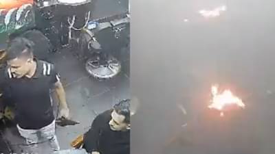 Viral Video : સેલૂનમાં વાળ કપાવતી વખતે થયો ભયંકર ધમાકો, રુવાટા ઉભા કરતો વીડિયો થયો વાયરલ