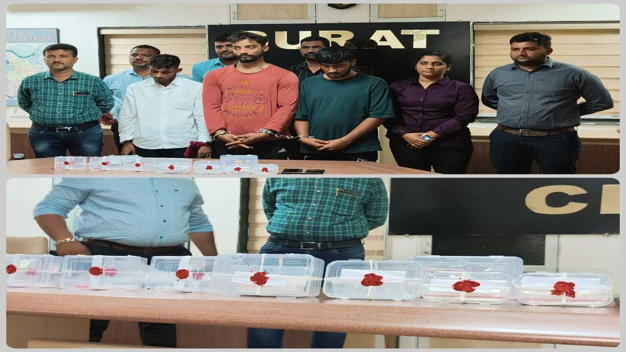 Surat : નો ડ્રગ્સ ઇન સીટી અભિયાન અંતર્ગત સુરત પોલીસે 2 વર્ષમાં 196 આરોપીઓને પકડ્યા, 7 કરોડનો મુદ્દામાલ જપ્ત કર્યો