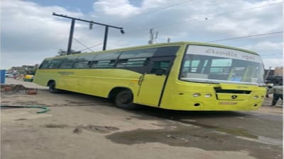 Ahmedabad: મોટી દુર્ઘટના થતા અટકી, સ્કૂલ બસ પર પડ્યો હાઈ એક્સટેન્શન વીજ વાયર, 50 બાળકોને બચાવી લેવાયા