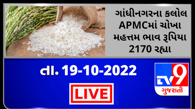 Mandi : ગાંધીનગરના કલોલ APMCમાં ચોખા મહત્તમ ભાવ રૂપિયા 2170 રહ્યા,જાણો જુદા-જુદા પાકના ભાવ