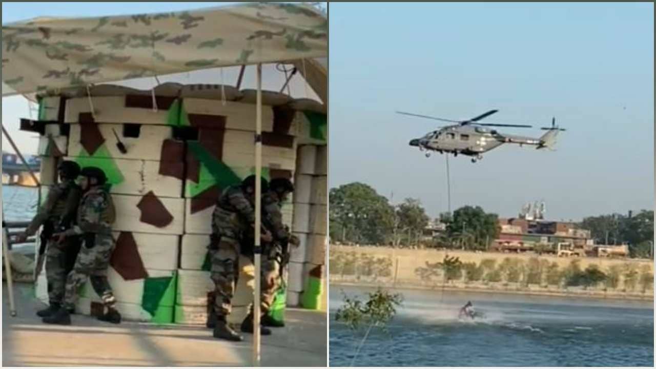 Ahmedabad : આકાશમાં ફાયટર પ્લેન અને હેલીકોપ્ટરની ઘરઘરાટી, લોકોમાં ઉત્તેજના સાથે રોમાંચ, સાબરમતી રિવરફ્રન્ટ ખાતે યોજાયું રિહર્સલ