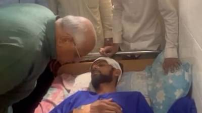 Morbi Bridge Tragedy : સીએમ ભૂપેન્દ્ર પટેલ અને હર્ષ સંઘવીએ હોસ્પિટલમાં ઇજાગ્રસ્તોના ખબર અંતર પૂછી સાંત્વના પાઠવી