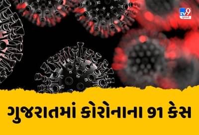 ગુજરાતમાં કોરોનાના નવા 91 કેસ, એક્ટિવ કેસની સંખ્યા 810 થઈ