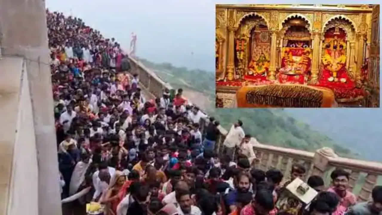 Pavagadh માં મંદિર સુધી જનારી લિફ્ટના કામનું થયું ખાતમુહૂર્ત, 20 કરોડના ખર્ચે 2 લિફ્ટ બનતા નહીં ચઢવાં પડે પગથિયા