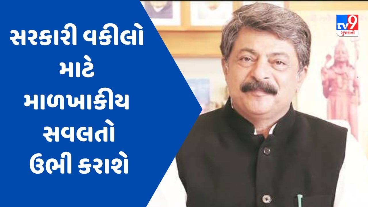 Gandhinagar : રાજ્યના મદદનીશ સરકારી વકીલો માટે 7.86 કરોડના ખર્ચે માળખાકીય સવલતો ઉભી કરાશે