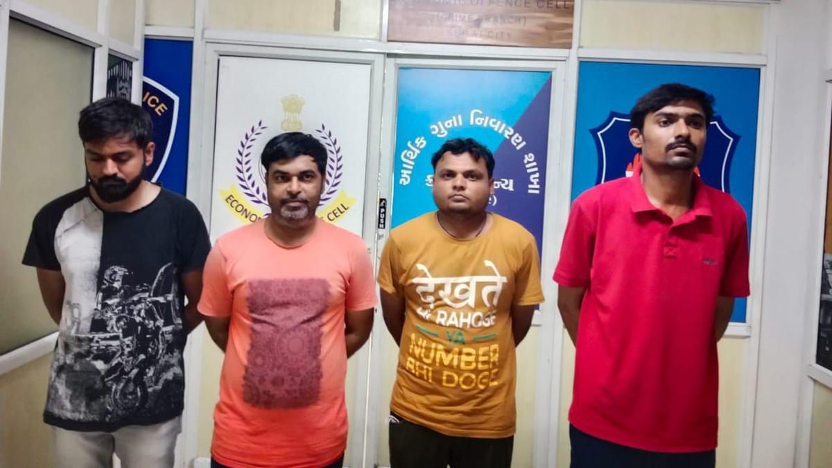 Surat : સટ્ટાકાંડ કેસમાં પોલીસના ઇકોસેલ દ્વારા મેગા ઓપરેશન, પાટણ સુધી તાર જોડાયા