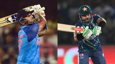 T20 વર્લ્ડ કપ 2022માં ભારત અને પાકિસ્તાન વચ્ચે 23 ઓક્ટોબરે ટક્કર થશે. દરેક જણ તેની આતુરતાથી રાહ જોઈ રહ્યા છે. જોકે, આ મેચ પહેલા ICC રેન્કિંગમાં ભારતના સૂર્યકુમાર યાદવ અને પાકિસ્તાનના મોહમ્મદ રિઝવાન વચ્ચે એક અલગ જ મુકાબલો ચાલી રહ્યો છે, જ્યાં આ સ્ટાઇલિશ ભારતીય બેટ્સમેન ફરી એકવાર બીજા સ્થાને પહોંચી ગયો છે.