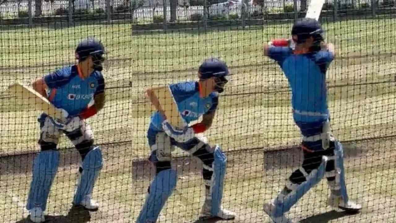 IND vs PAK ભારતપાકિસ્તાન મેચની તૈયારીઓમાં પરસેવો વહાવી રહ્યો છે વિરાટ