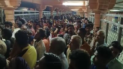 Ambaji શક્તિપીઠ ખાતે મંગળા આરતીમાં ઊમટ્યા ભાવિકો, શરદ પૂનમની વિશેષ આરતીમાં પ્રગટાવાશે 30 હજાર દીવા