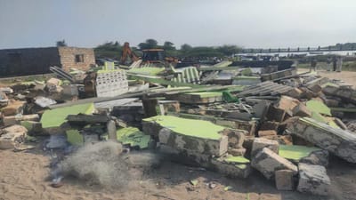 Gir Somnath: ડ્રગ્સ માફિયાઓ સામે લાલ આંખ, દરિયાઈ પટ્ટી વિસ્તારોમાં ગેરકાયદે કરાયેલા દબાણો ફેરવાયું બુલડોઝર