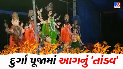 Uttar Pradesh News : ભદોહીના દુર્ગા પૂજા પંડાલમાં ભીષણ આગ, 2ના મોત, 35 કરતા વધારે લોકો દાઝી ગયા