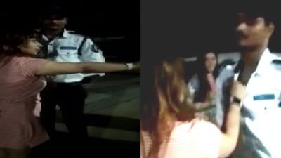 દારુના નશામાં યુવતીઓએ સિક્યોરિટી ગાર્ડ સાથે કર્યુ અભદ્ર વર્તન, વીડિયો વાયરલ થતા હવે ખાવી પડશે જેલની હવા