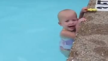 આ 16 મહિનાનું બાળક છે અદ્ભુત સ્વિમર, વીડિયો જોઈને લોકો દંગ રહી ગયા, જુઓ વાયરલ વીડિયો
