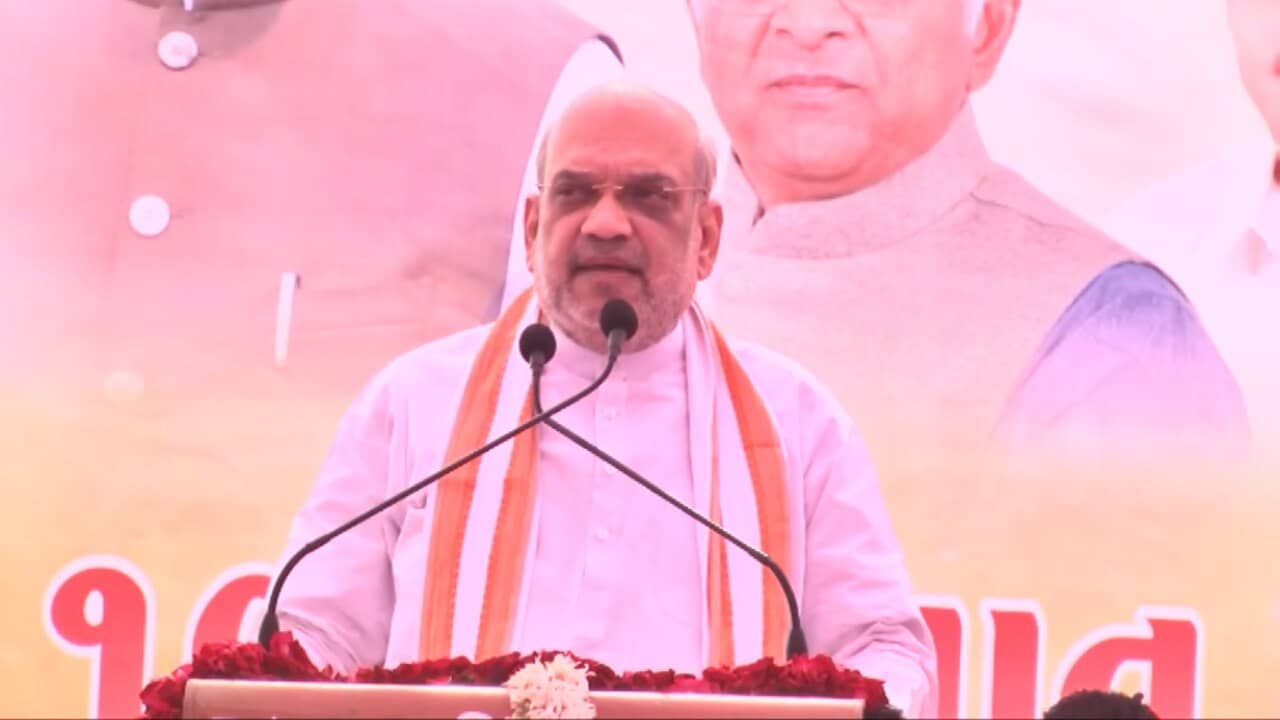 Ahmedabad : ચૂંટણી પહેલા માહોલ ગરમ ! વેજલપુરમાં અમિત શાહે ભાજપનો પ્રચાર કરી કોંગ્રેસને આડે હાથ લીધી