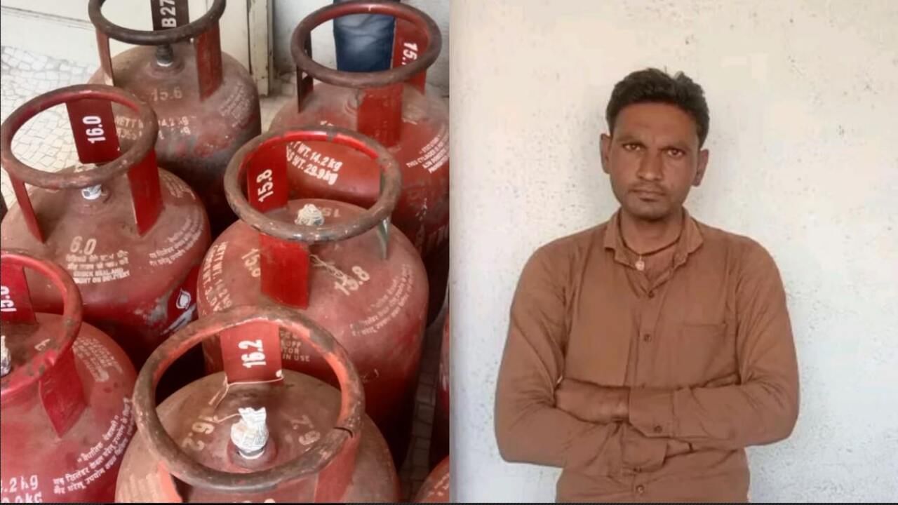 Ahmedabad: ઘરેલુ ગેસ સિલિન્ડરમાંથી ગેસ ચોરી કરવાનું કૌભાંડ, પોલીસે એક આરોપીની કરી ધરપકડ