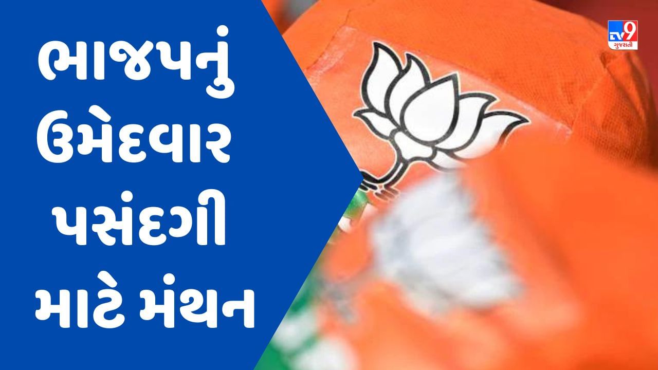 Gujarat Assembly Election 2022 : ભાજપ શુક્રવારે 58 બેઠકોના ઉમેદવારો માટે મંથન કરશે
