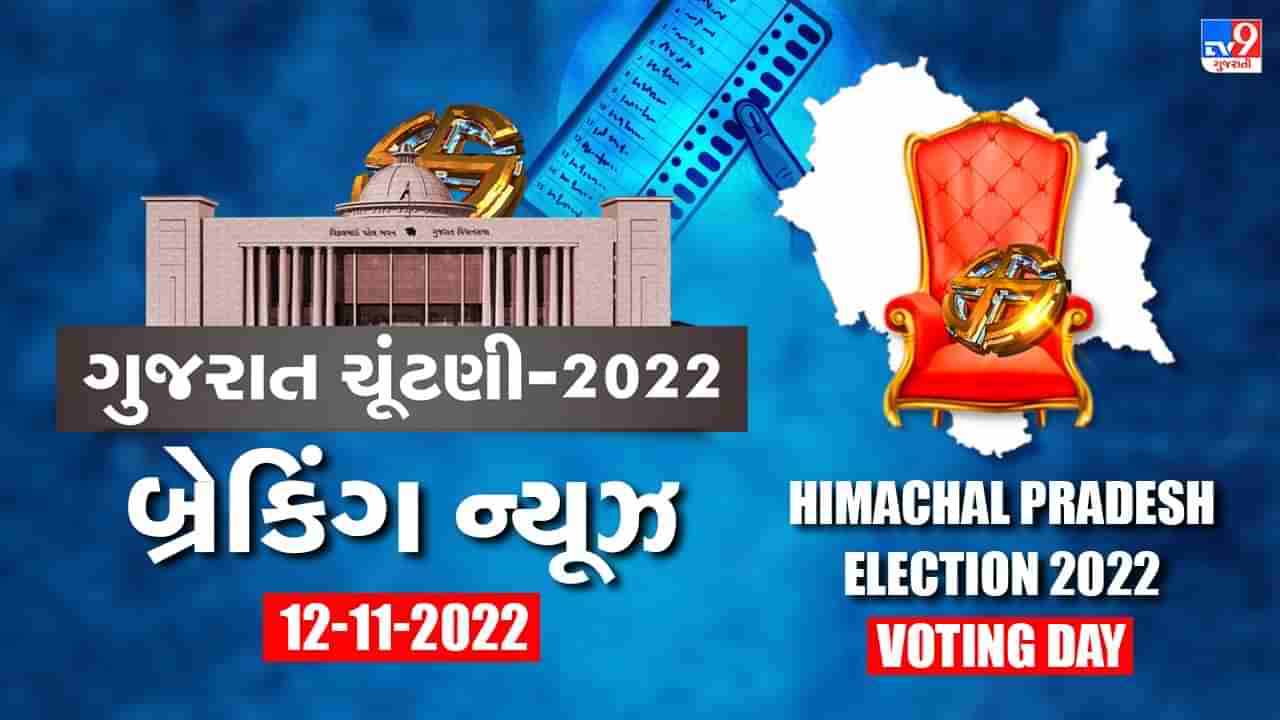 Himachal Pradesh & Gujarat Election 2022 Live : હિમાચલમાં 65.92% મતદાન, ગુજરાત કોંગ્રેસે વધુ 9 ઉમેદવારોની યાદી જાહેર કરી,  આપે પણ  ઉમેદવારોની 14મી યાદી જાહેર કરી,