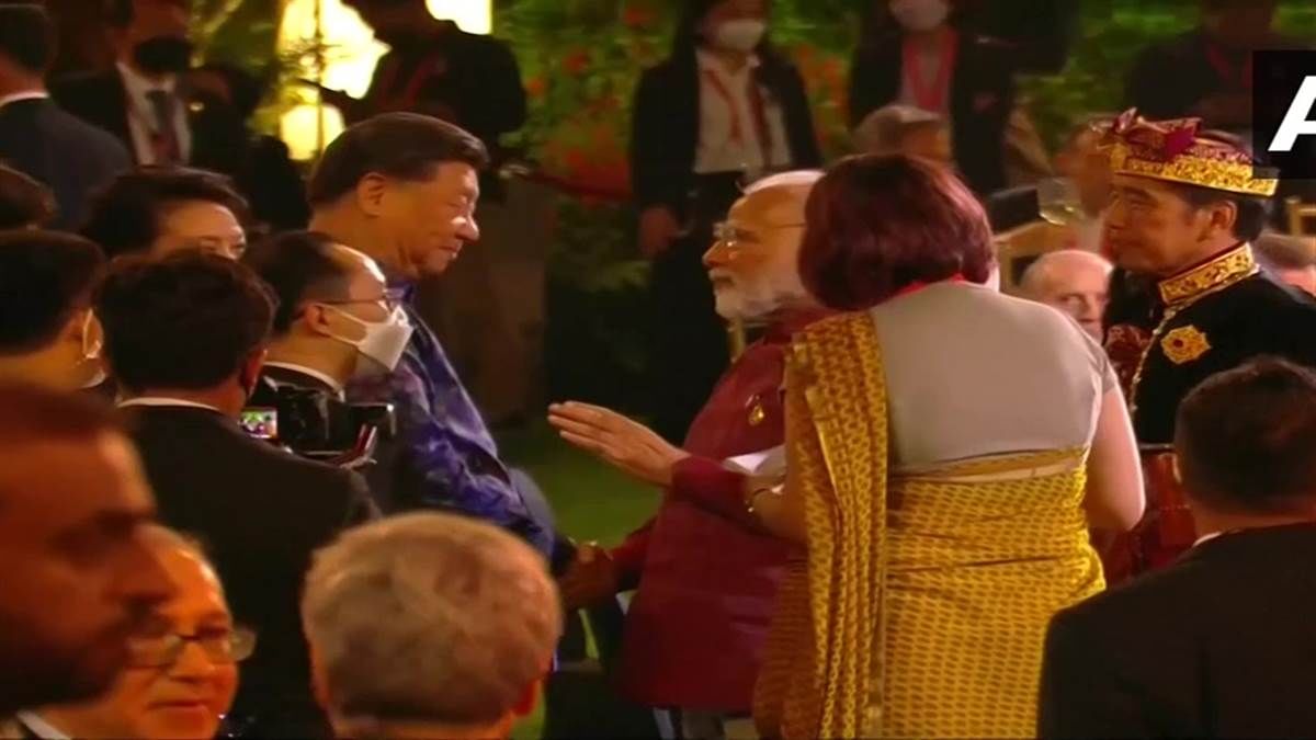 G20 Summit : ઉમળકાથી મળ્યા PM મોદી અને ચીનના રાષ્ટ્રપતિ શી જિનપિંગ, જુઓ વીડિયો