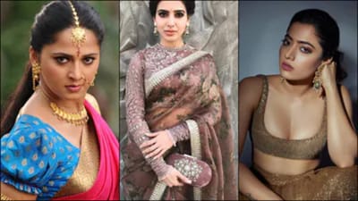 સાઉથ ફિલ્મ ઈન્ડસ્ટ્રીમાં રશ્મિકા મંદાન્ના, સામંથા રૂથ પ્રભુ અને અનુષ્કા શેટ્ટીના સિક્કા ચાલે છે. આ અભિનેત્રીઓની ફેન ફોલોઈંગ પણ ઘણી છે. લોકોને તેની ફિલ્મો ખૂબ ગમે છે. પુષ્પા ફિલ્મમાં રશ્મિકાના કામને ખૂબ પસંદ કરવામાં આવ્યું હતું, જ્યારે અનુષ્કા શેટ્ટી બાહુબલીથી ફેમસ થઈ હતી. આ સિવાય સામંથાએ પણ પોતાની ફિલ્મોથી દરેકના દિલમાં જગ્યા બનાવી છે. (Image Source – Facebook)