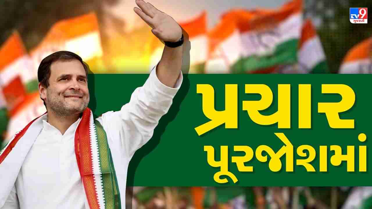 Gujarat Election 2022 :  કોંગ્રેસના પૂર્વ અધ્યક્ષ રાહુલ ગાંધી આજે રાજકોટ અને સુરત જિલ્લામાં ગજવશે સભા, મોડે- મોડે જાગેલા કોંગ્રેસ નેતાઓની રણનીતિ પર સવાલ !