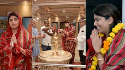 ગુજરાતમાં રાજકીય પાર્ટીઓ એક પછી એક ઉમેદવારોની યાદી જાહેર કરી રહ્યા છે. ગુજરાતમાં હવે લોકશાહીનો મહાપર્વ શરુ થતા ગજબનો માહોલ સર્જાયો છે. તેવામાં જામનગરના ભાજપના ઉમેદવાર રીવાબા જાડેજા પણ ચૂંટણી પ્રચાર પહેલા સંતોના આર્શીવાદ લેવા પહોંચ્યા હતા. 

