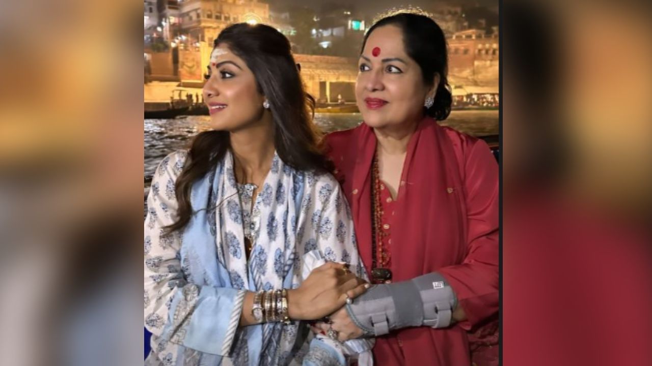 કાશી પહોંચ્યા બાદ Shilpa Shettyએ માતા સાથે પૂજા કરી ભોલેનાથના લીધા આશીર્વાદ-જુઓ વીડિયો