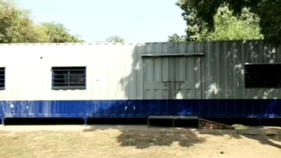 Guajrat Election 2022: અલિયા બેટના રહેવાસીઓ માટે શિપિંગ કન્ટેનરમાં બન્યું મતદાન મથક