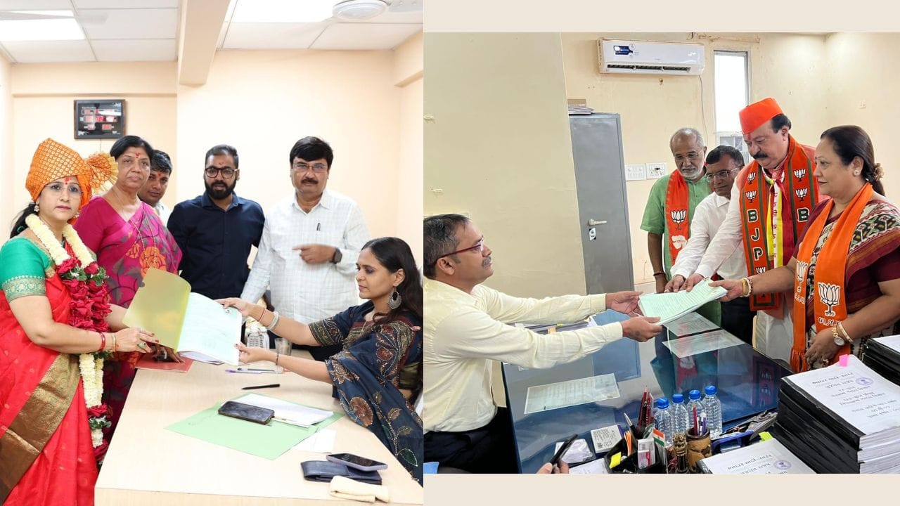 Gujarat Election 2022: સુરતમાં ઉમેદવારોએ ચૂંટણી ફોર્મ ભરવા આજે લગાવી દોડ, સોમવારે ફોર્મ ભરવાનો અંતિમ દિવસ