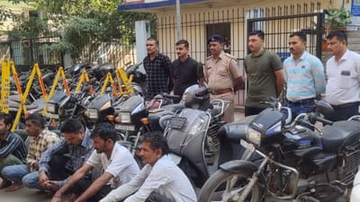 Surat: પોલીસે વાહન ચોરતી ગેંગને ઝડપી, સાત બાઇક સાથે પાંચ લોકોની ધરપકડ