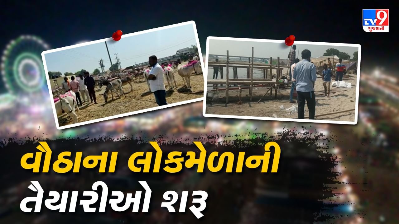 Ahmedabad: ગદર્ભોના ખરીદ વેચાણ માટે જાણીતા સુપ્રસિદ્ધ વૌઠાના મેળાની તૈયારીઓ શરૂ, પ્રદૂષિત પાણીનું વહેણ અટકાવવા માંગણી