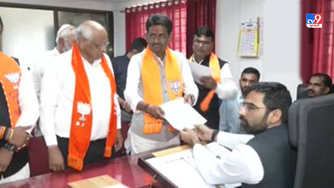 Gujarat Election 2022 : ગાંધીનગર દક્ષિણ બેઠક પરથી અલ્પેશ ઠાકોરે ઉમેદવારી ફોર્મ ભર્યું