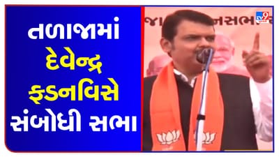 Gujarat Election 2022: 'ગરીબી હટાવો' નારો દેનારાની ગરીબી દૂર થઈ ગઈ, પરંતુ ગરીબોની ગરીબી ન હટી, દેવેન્દ્ર ફડનવીસે તળાજામાં કોંગ્રેસ પર કર્યા પ્રહાર