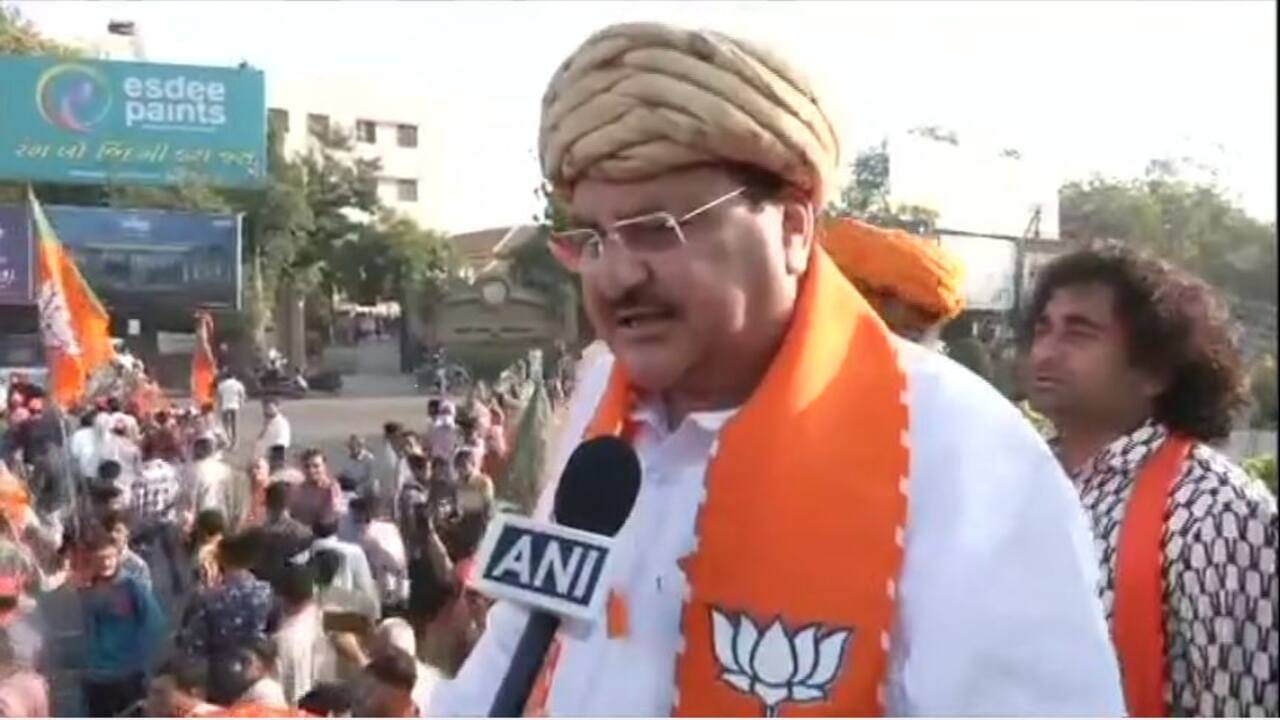 ભાવનગરમાં નડ્ડાનો છેલ્લી ઘડીનો પ્રચાર, કહ્યું, ગુજરાતમાં નરેન્દ્ર મોદીના પક્ષમાં એકતરફી પરિણામો આવશે