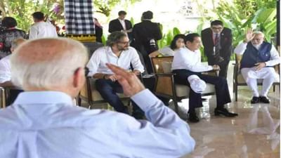 G20 સમિટ: PM નરેન્દ્ર મોદી અને યુએસ પ્રમુખે બાલીમાં મેન્ગ્રોવ ફોરેસ્ટમાં શુભેચ્છાઓનું આદાન પ્રદાન કર્યું