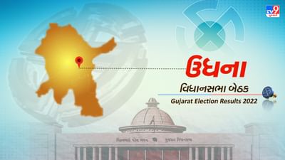 Udhna Election Result 2022 LIVE Updates: ઉધના બેઠક પર ભાજપના મનુ પટેલની જીત