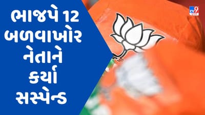Gandhinagar: ભાજપે પક્ષ વિરોધી પ્રવૃતિ કરનારા, પાર્ટીની વિરુદ્ધ જઈ અપક્ષ ઉમેદવારી કરનારા 12 નેતાઓને કર્યા સસ્પેન્ડ Gandhinagar: ભાજપે પક્ષ વિરોધી પ્રવૃતિ કરનારા, પાર્ટીની વિરુદ્ધ જઈ અપક્ષ ઉમેદવારી કરનારા 12 નેતાઓને કર્યા સસ્પેન્ડ