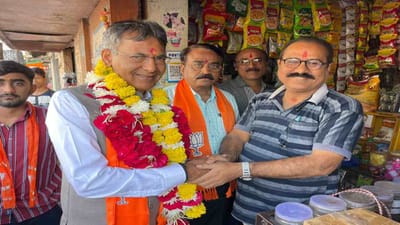 ગુજરાત વિધાનસભા ચૂંટણી 2022: રાજકોટ દક્ષિણ બેઠકથી ભાજપના ઉમેદવાર રમેશ ટીલાળાએ શરૂ કર્યો ઝંઝાવાતી પ્રચાર